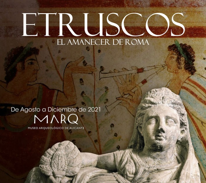Cartel exposición Etruscos