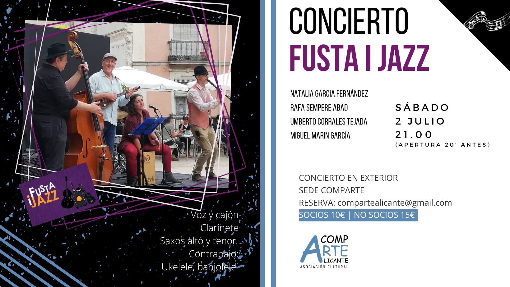 Concierto de Fusta Jazz