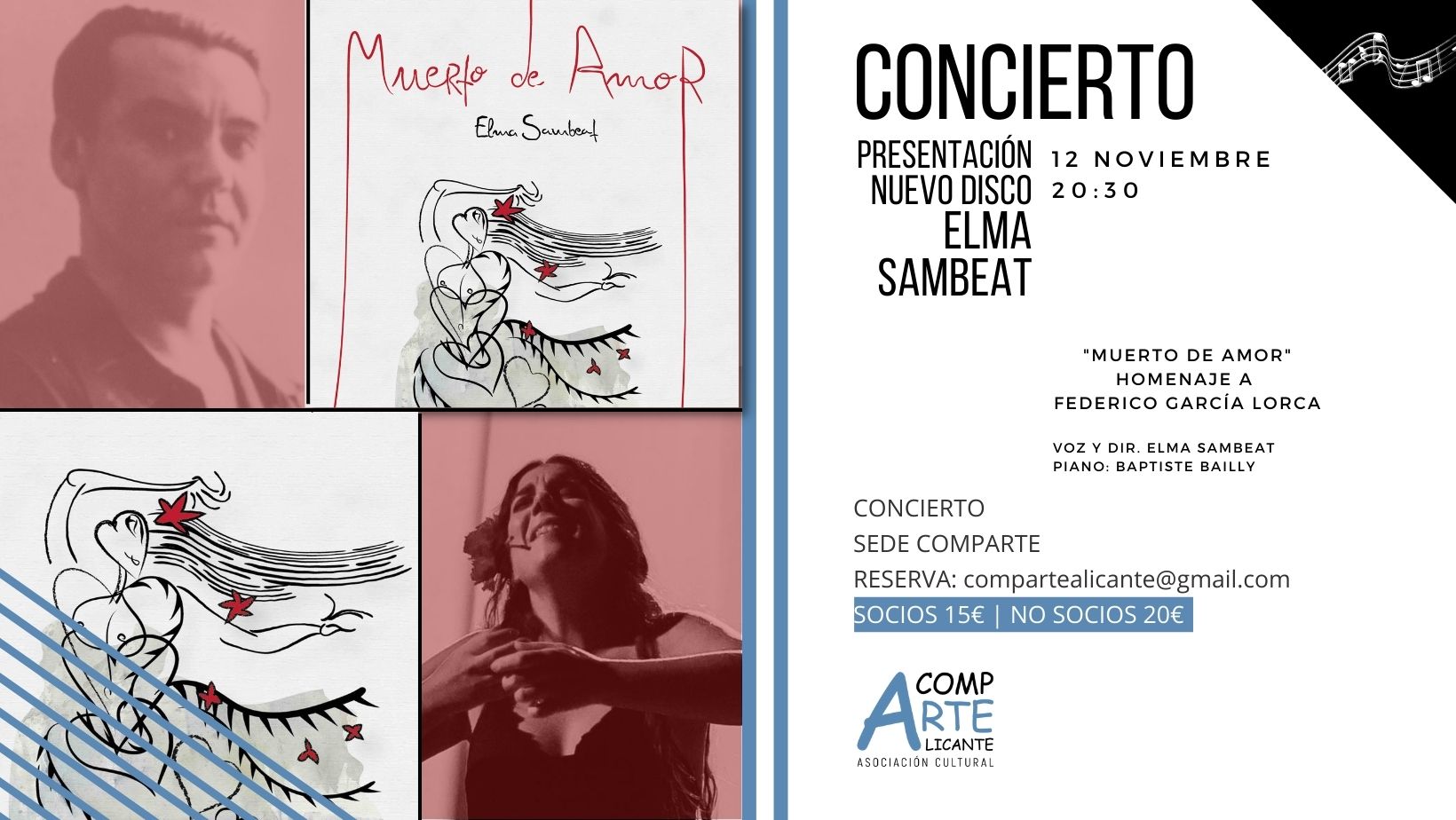 Concierto de Elma Sambeat cARTEL