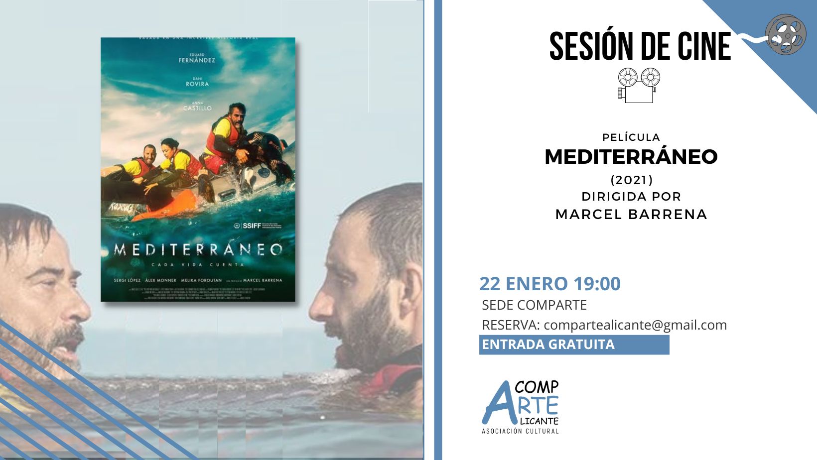 Cine en Sala Mediterráneo