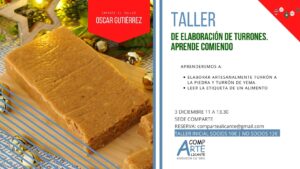 Taller de Turrón diciembre 2023
