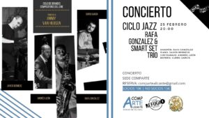 Ciclo jazz y cine: Tributo a Jimmy Van Heusen por Rafa González & Smart set Trío