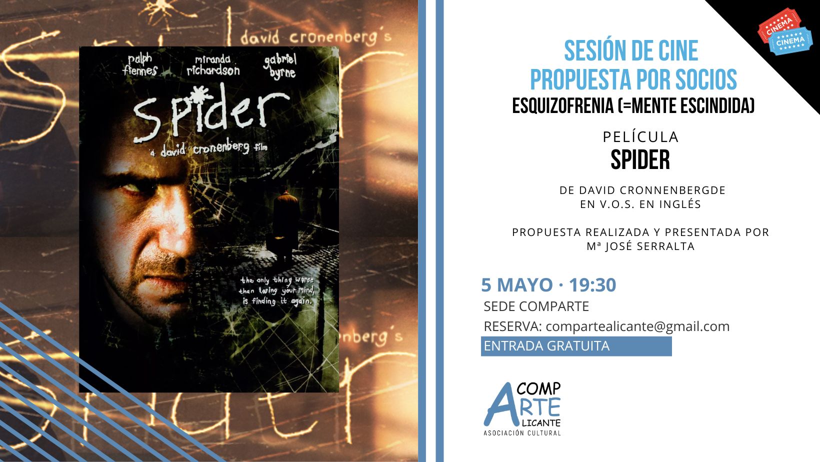 Spider de David Cronenberg