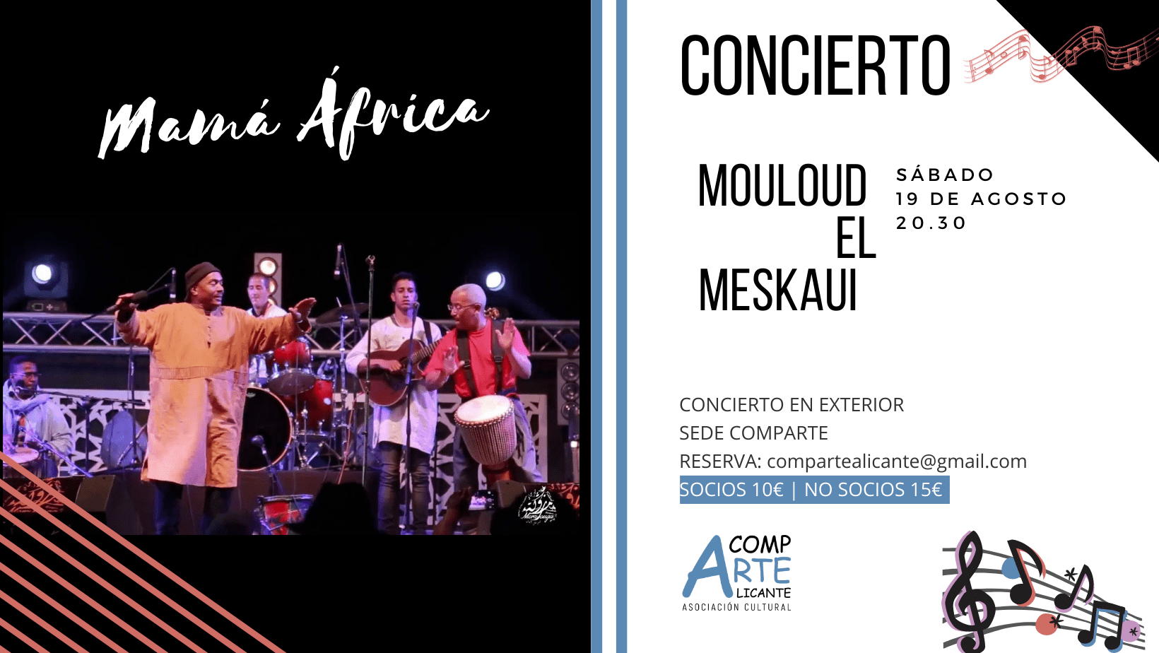 Concierto Mouloud el Meskaui