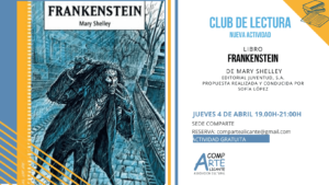 cartel del club de lectura