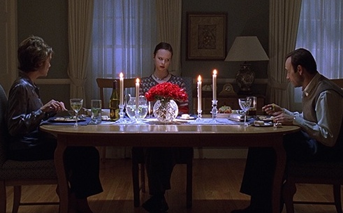 escena de la película American Beauty