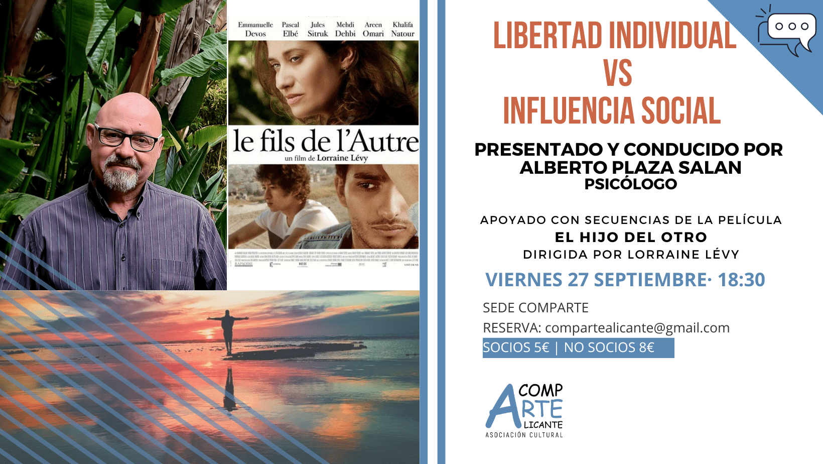 cartel libertad individual vs influencia social