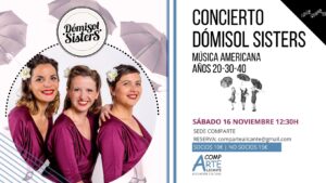 Dómisol Sisters en concierto Cartel