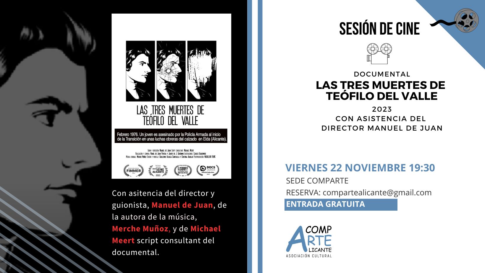 Sesión Cine Documental con Manuel de Juan