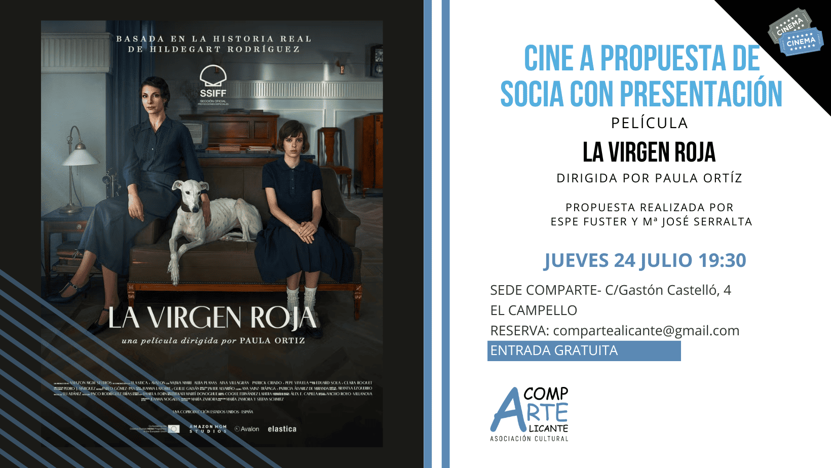 cartel película la virgen roja